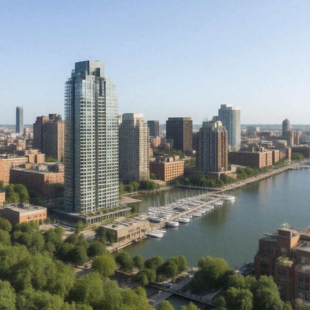 AI-created image of Harbor East