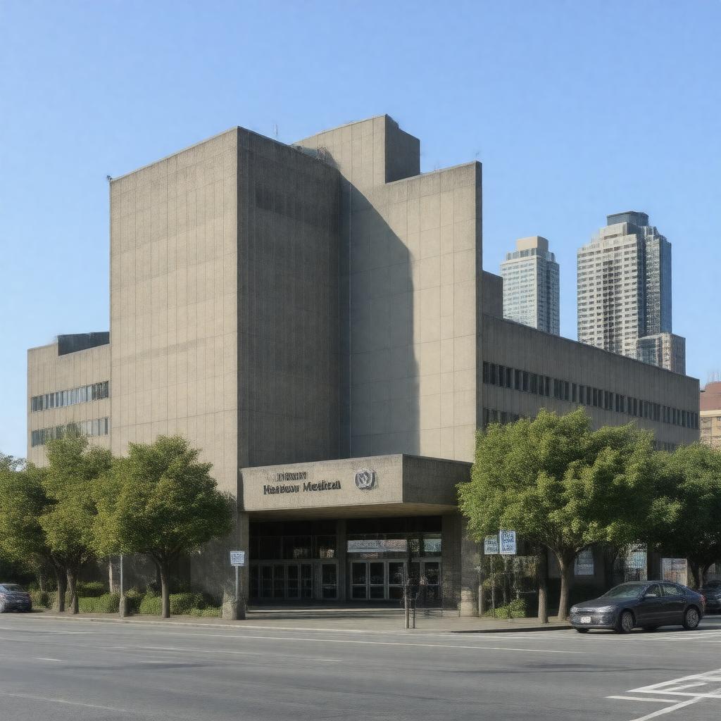 Click to view larger image AI-created image of Harborview Medical Center