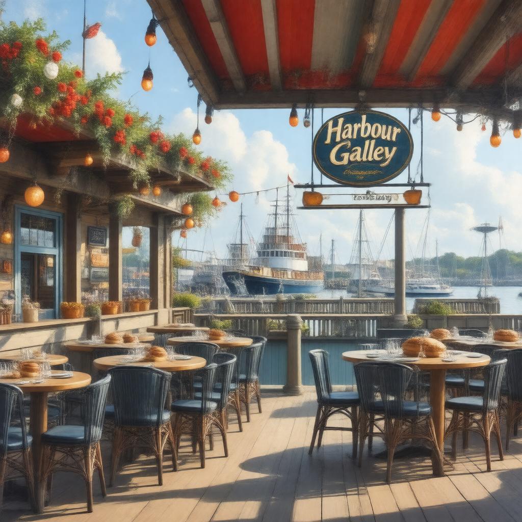 AI-created image of Harbour Galley