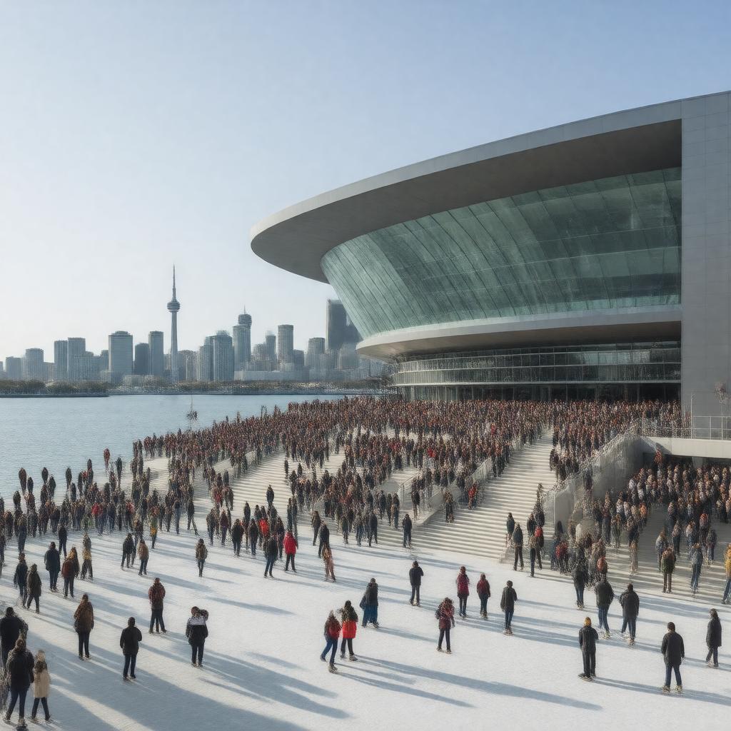 AI-created image of Harbourfront Centre