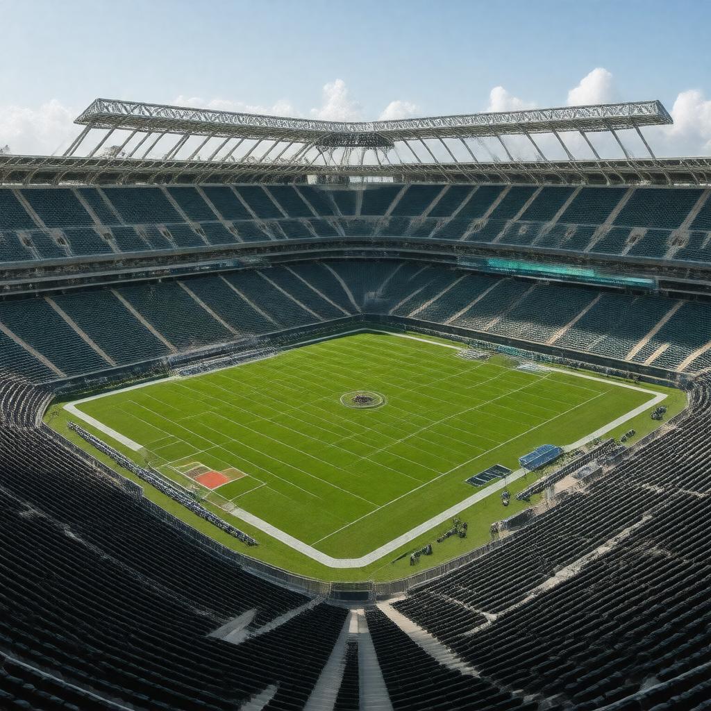 AI-created image of Hard Rock Stadium