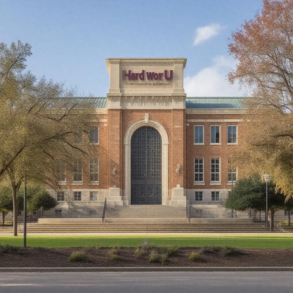 AI-created image of Hard Work U