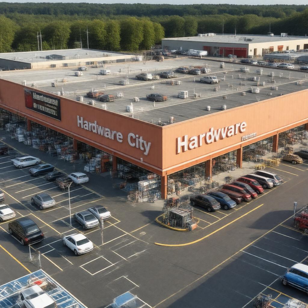 Click to view larger image AI-created image of Hardware City