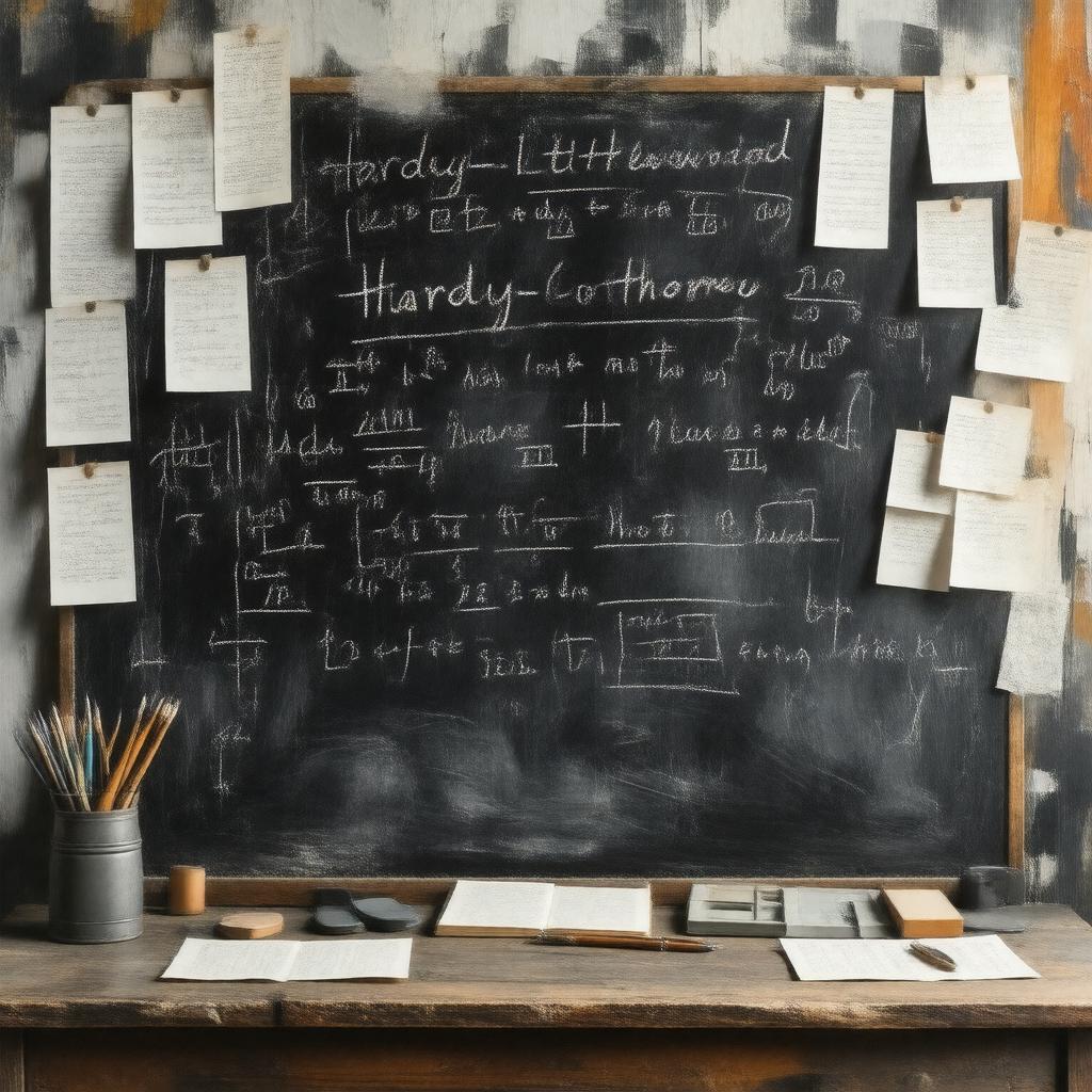 AI-created image of Hardy–Littlewood theorem