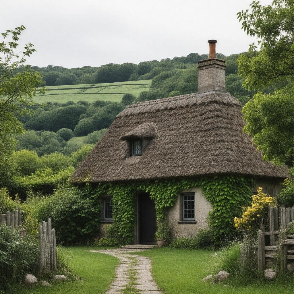 AI-created image of Hardy's Cottage