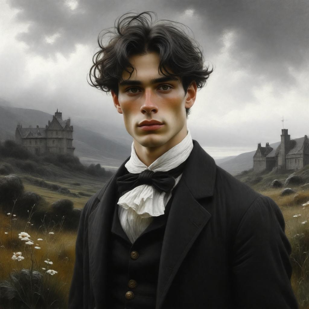 AI-created image of Hareton Earnshaw