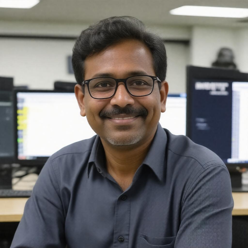 AI-created image of Hari Balakrishnan