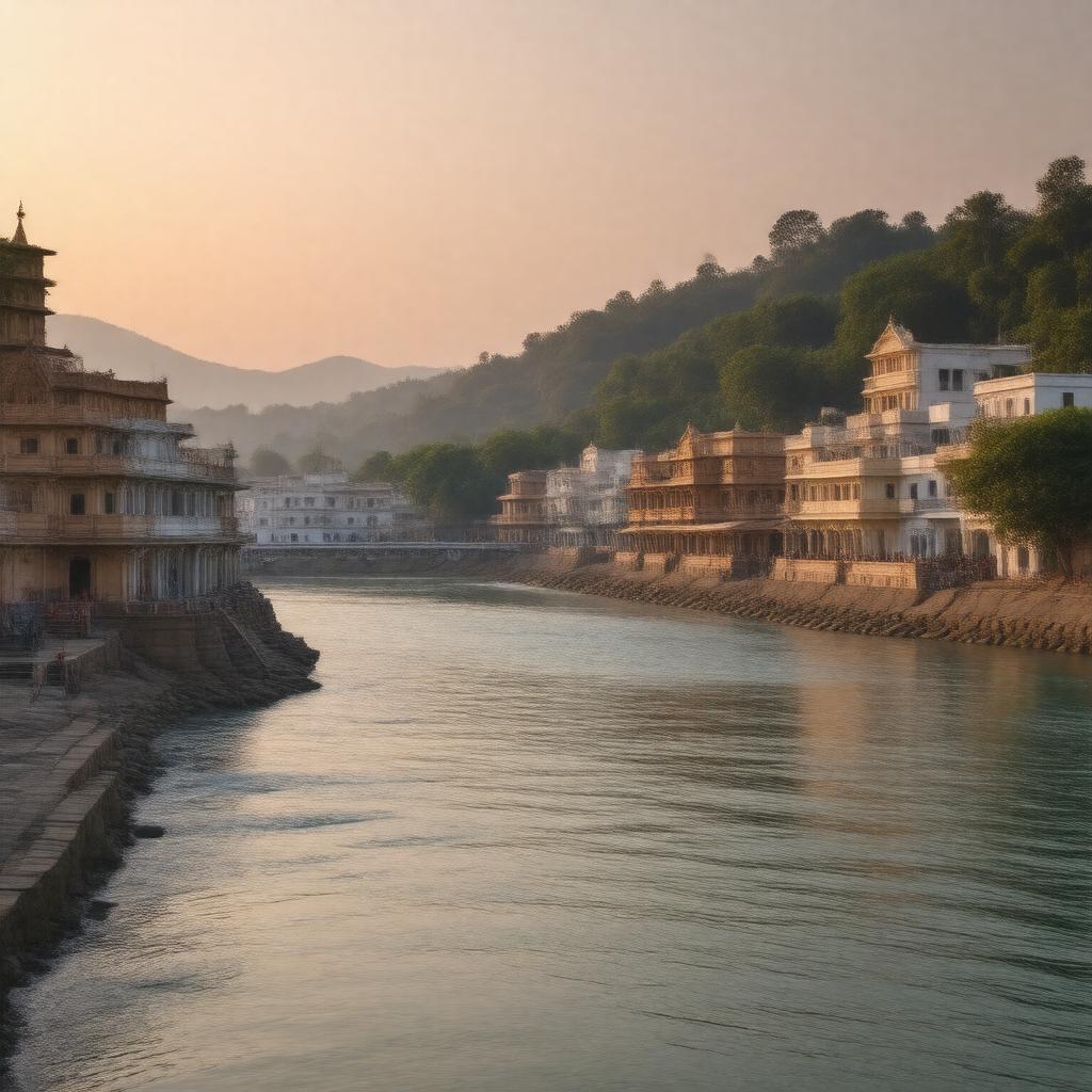 AI-created image of Haridwar