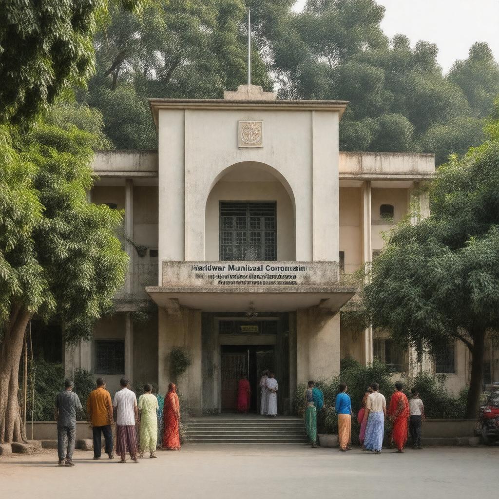 AI-created image of Haridwar Municipal Corporation