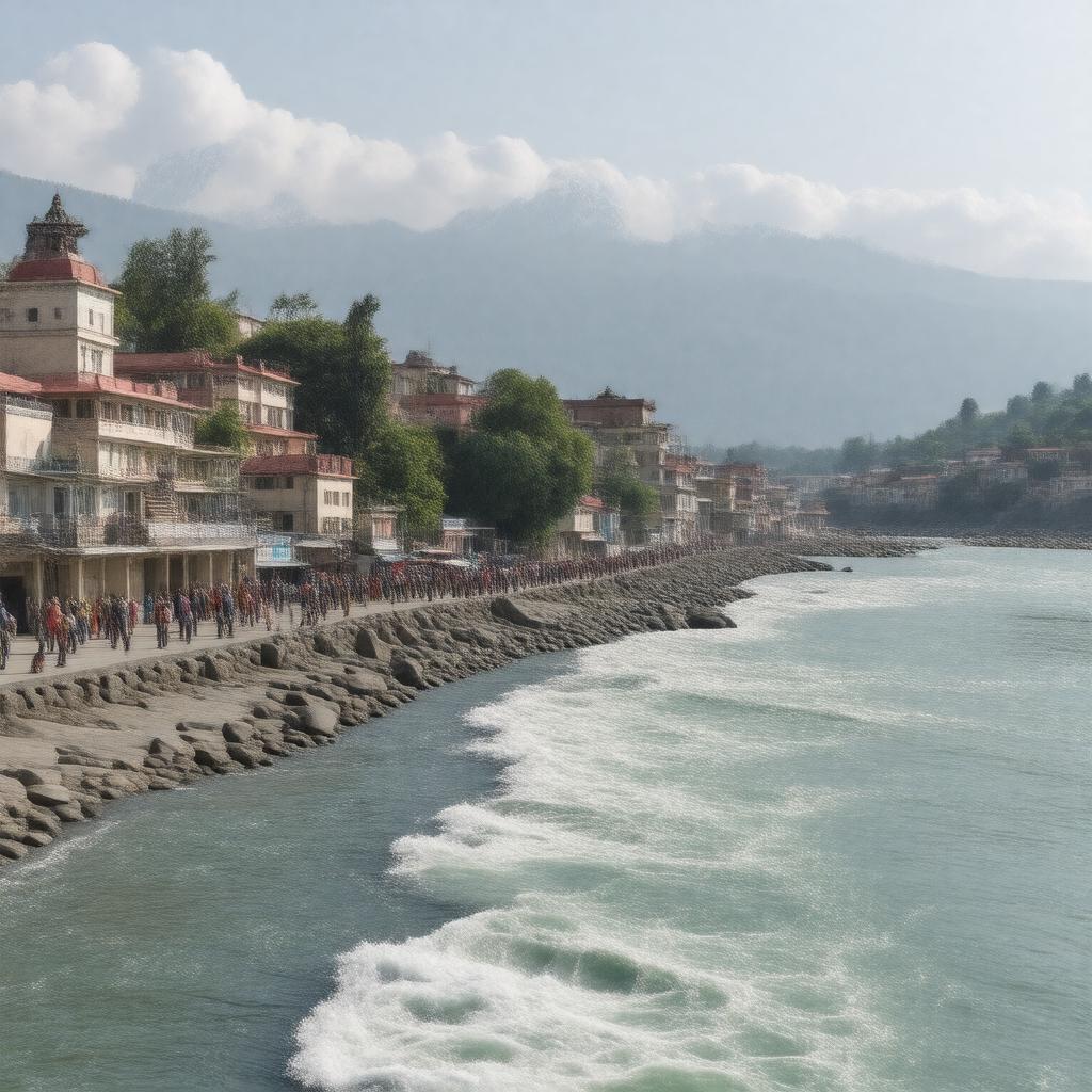 AI-created image of Haridwar district
