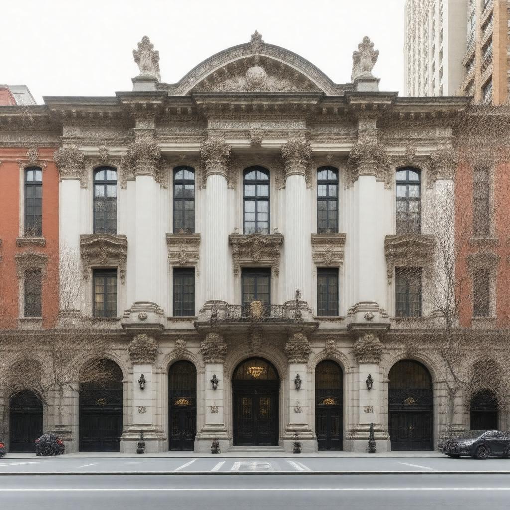 AI-created image of Harkness House