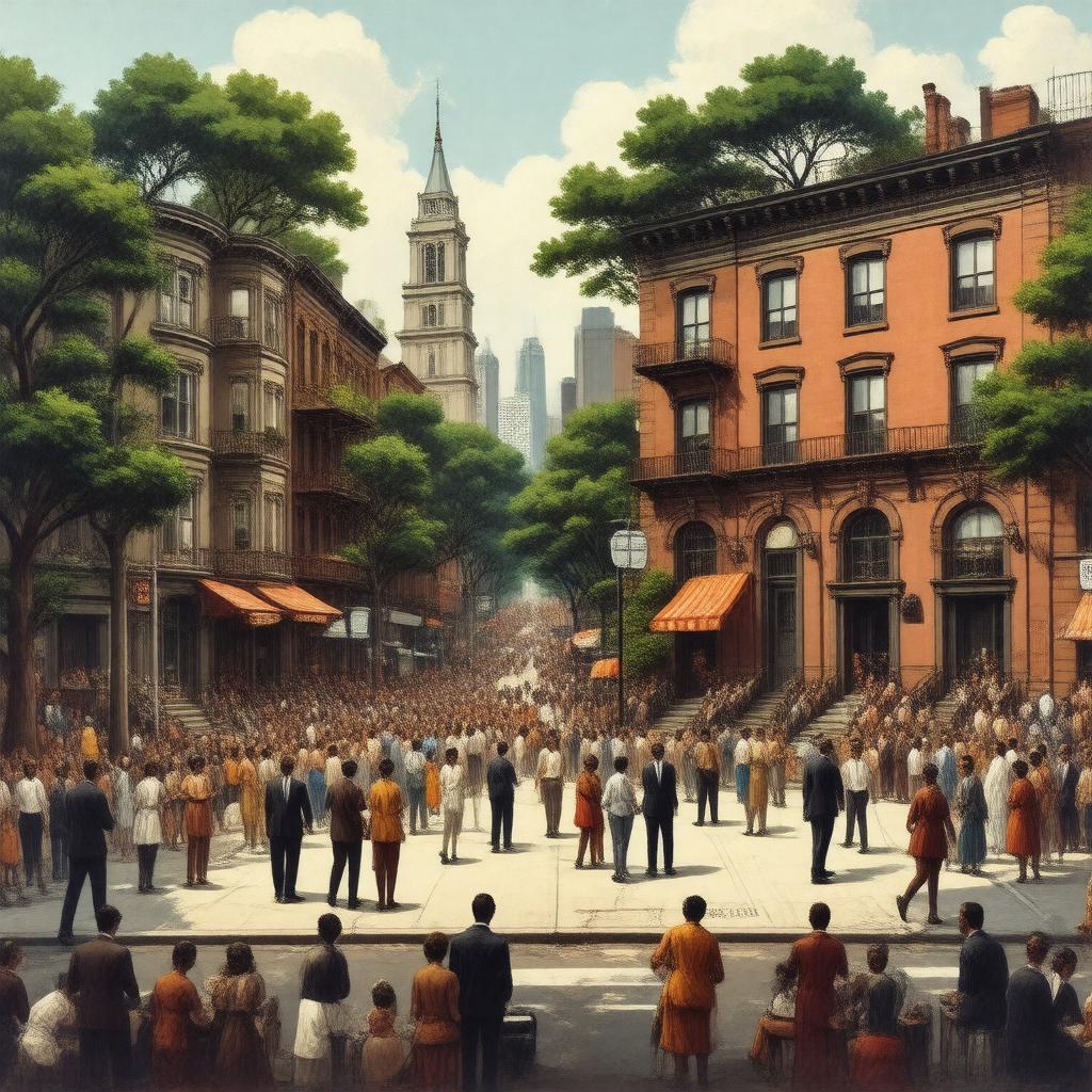 AI-created image of Harlem