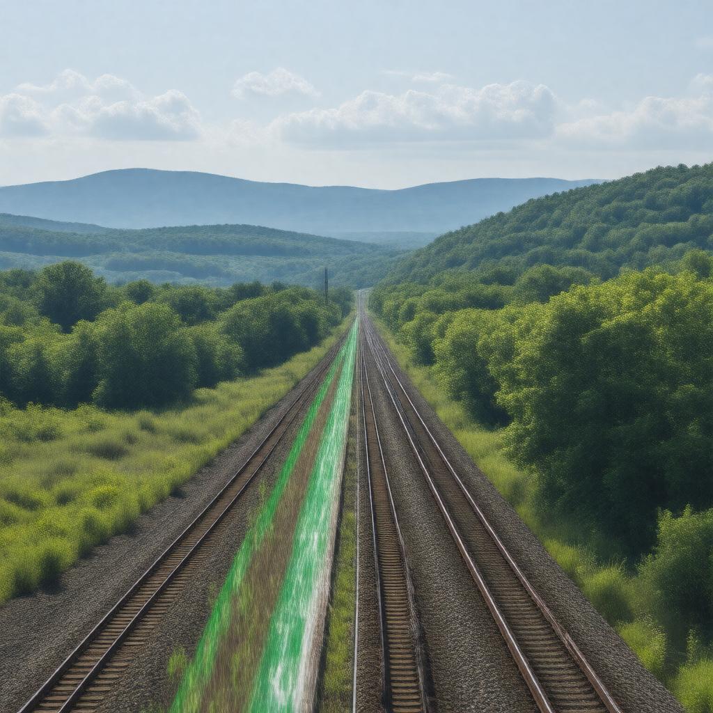 AI-created image of Harlem Line