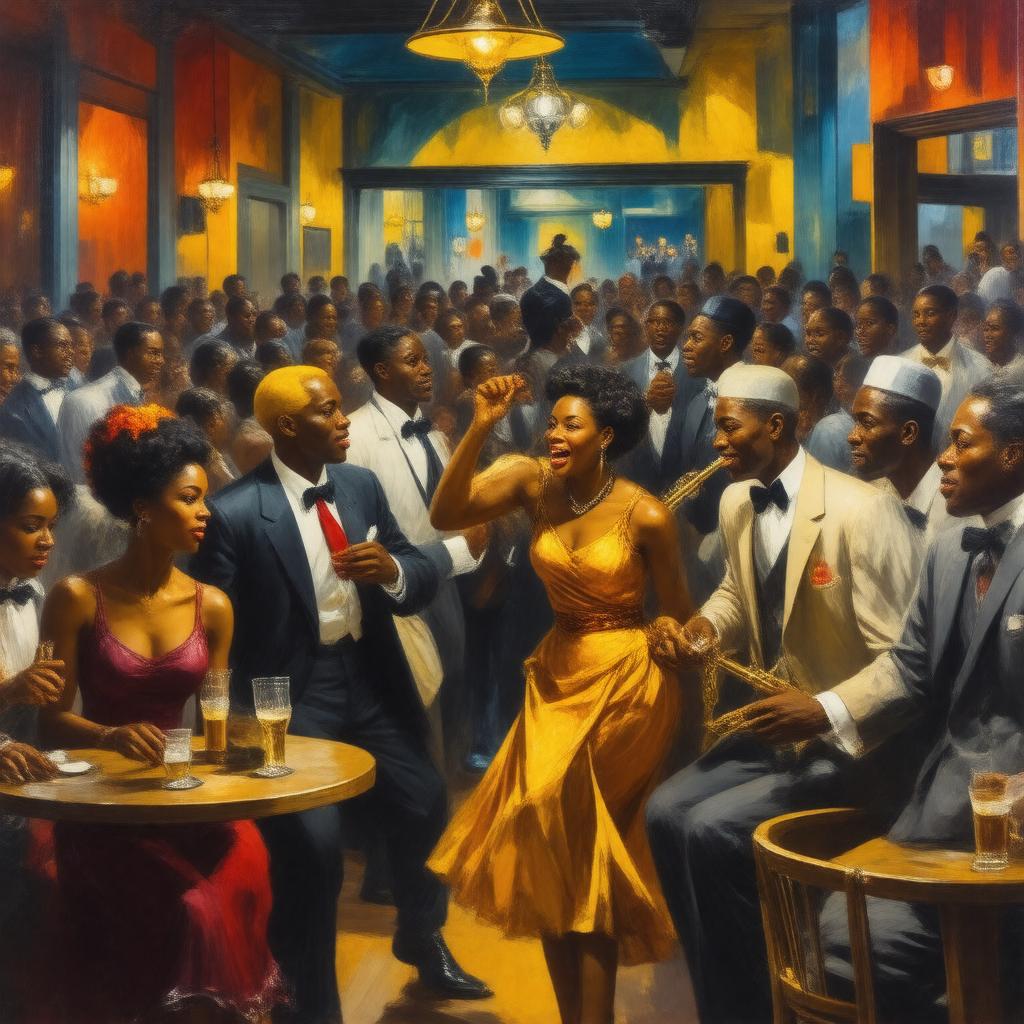 AI-created image of Harlem Renaissance