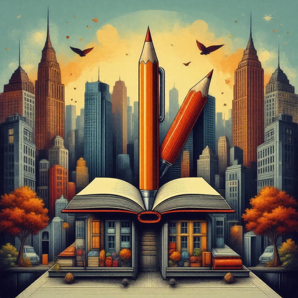 AI-created image of Harlem Writers Guild