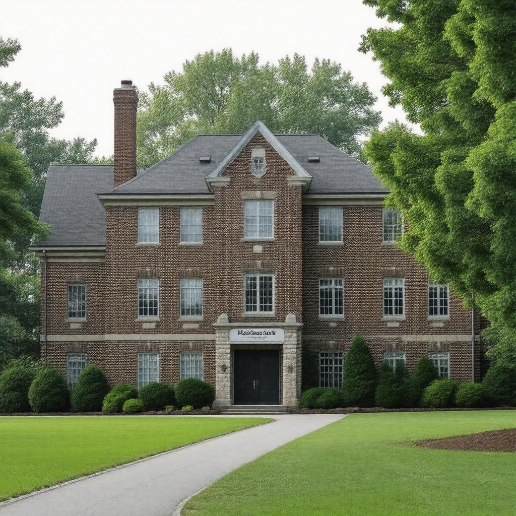 AI-created image of Harleston Hall