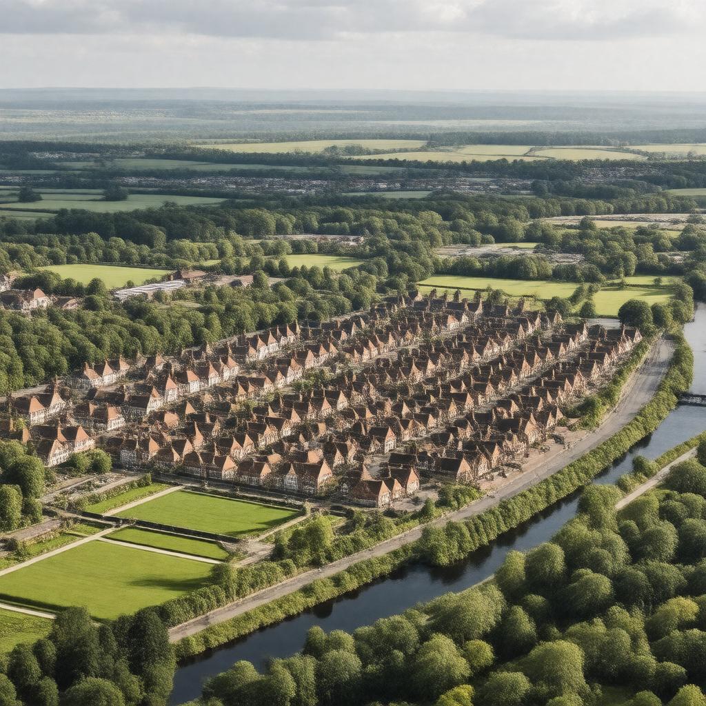 AI-created image of Harlow