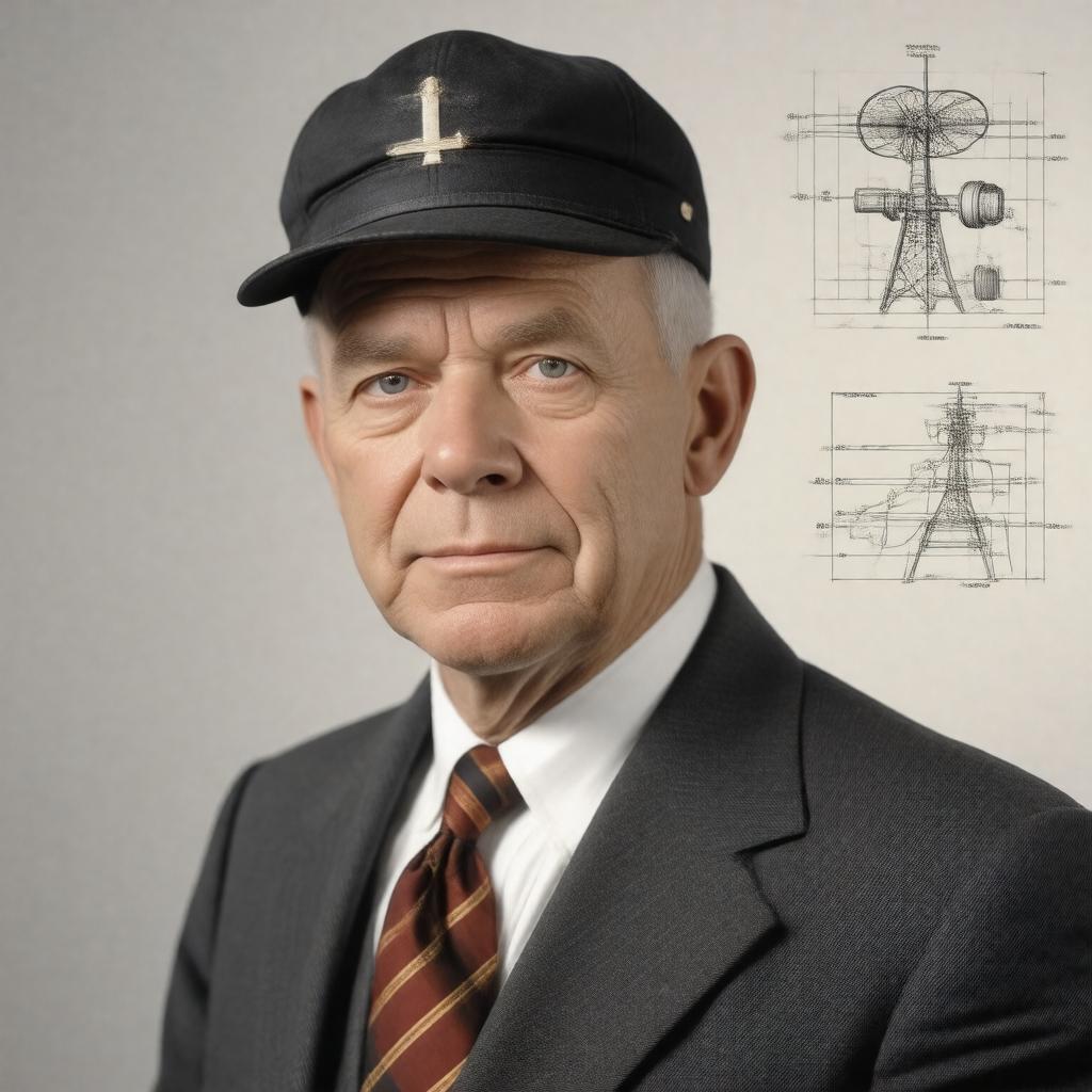 Click to view larger image AI-created image of Harold Alden Wheeler