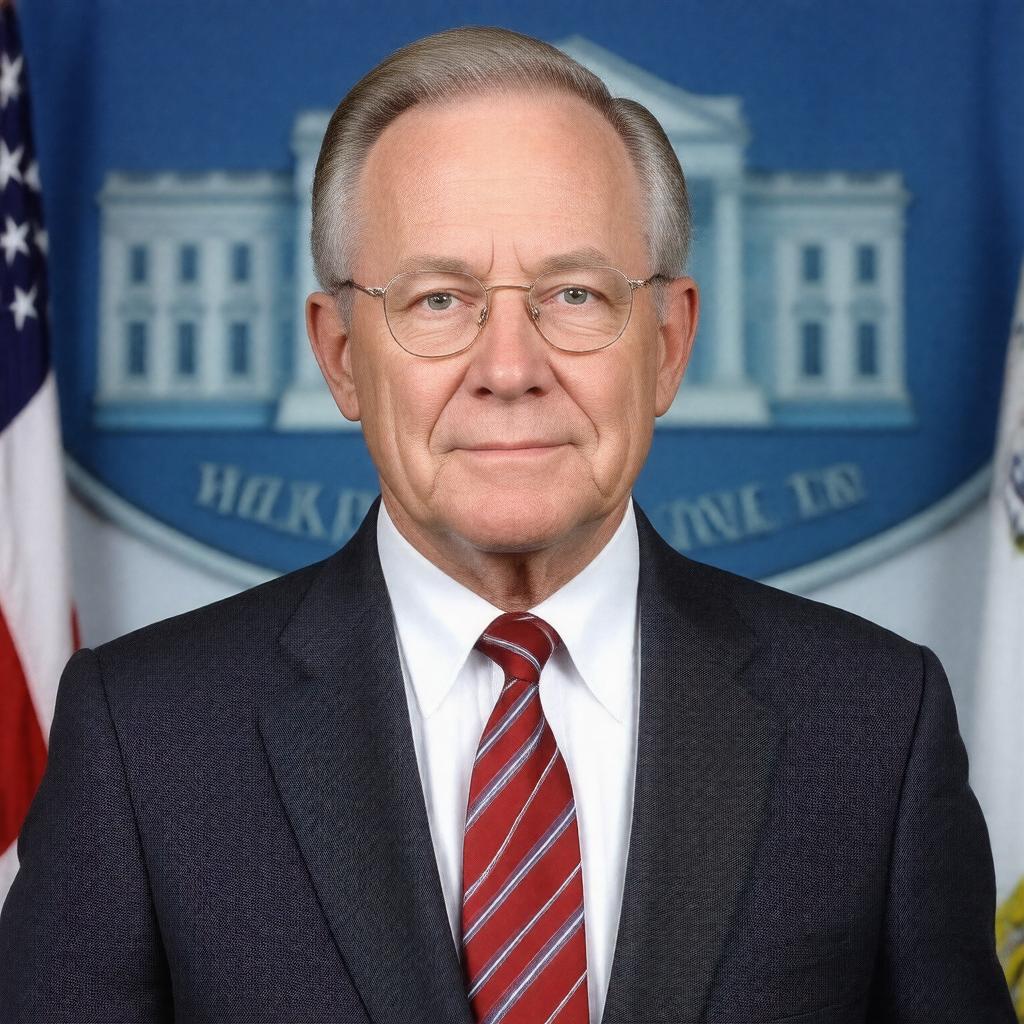 AI-created image of Harold Brubaker