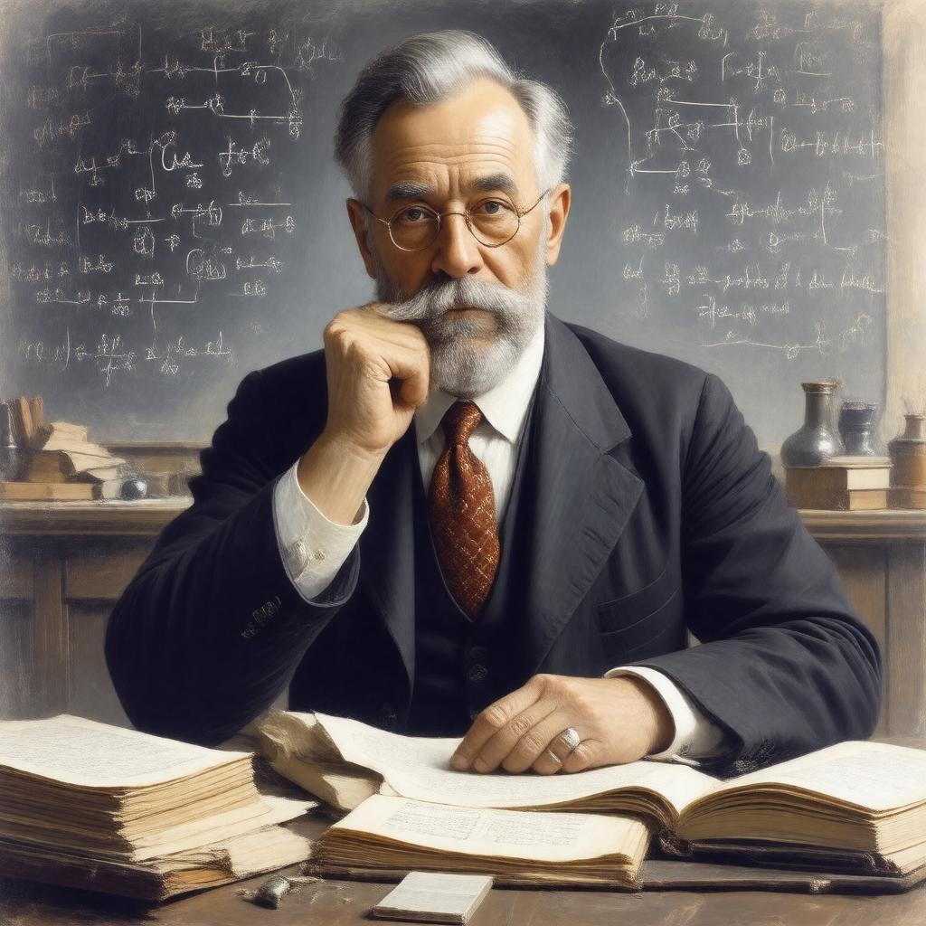 AI-created image of Harold Calvin Marston Morse