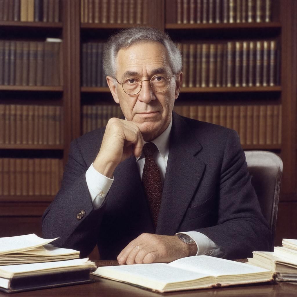 AI-created image of Harold Garfinkel