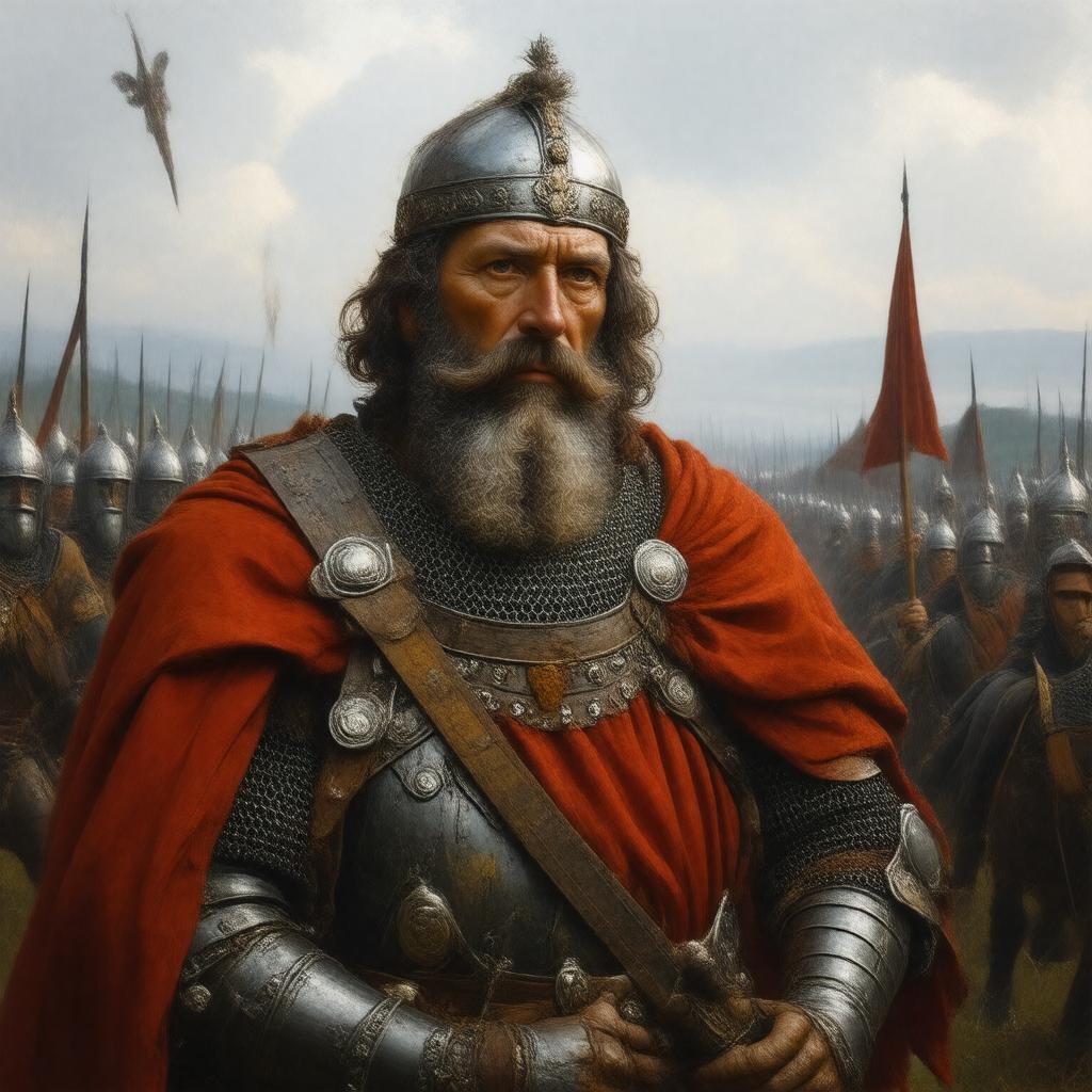 AI-created image of Harold II