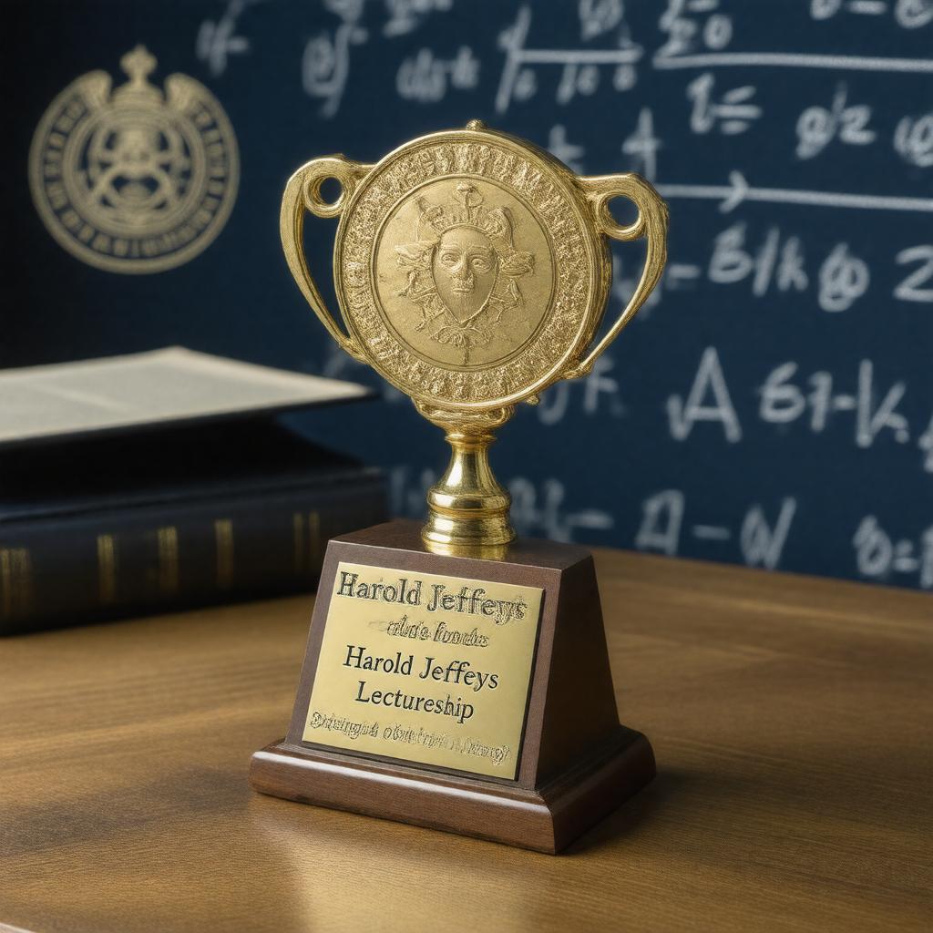 Click to view larger image AI-created image of Harold Jeffreys Lectureship