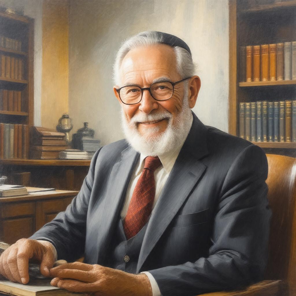 AI-created image of Harold Kushner