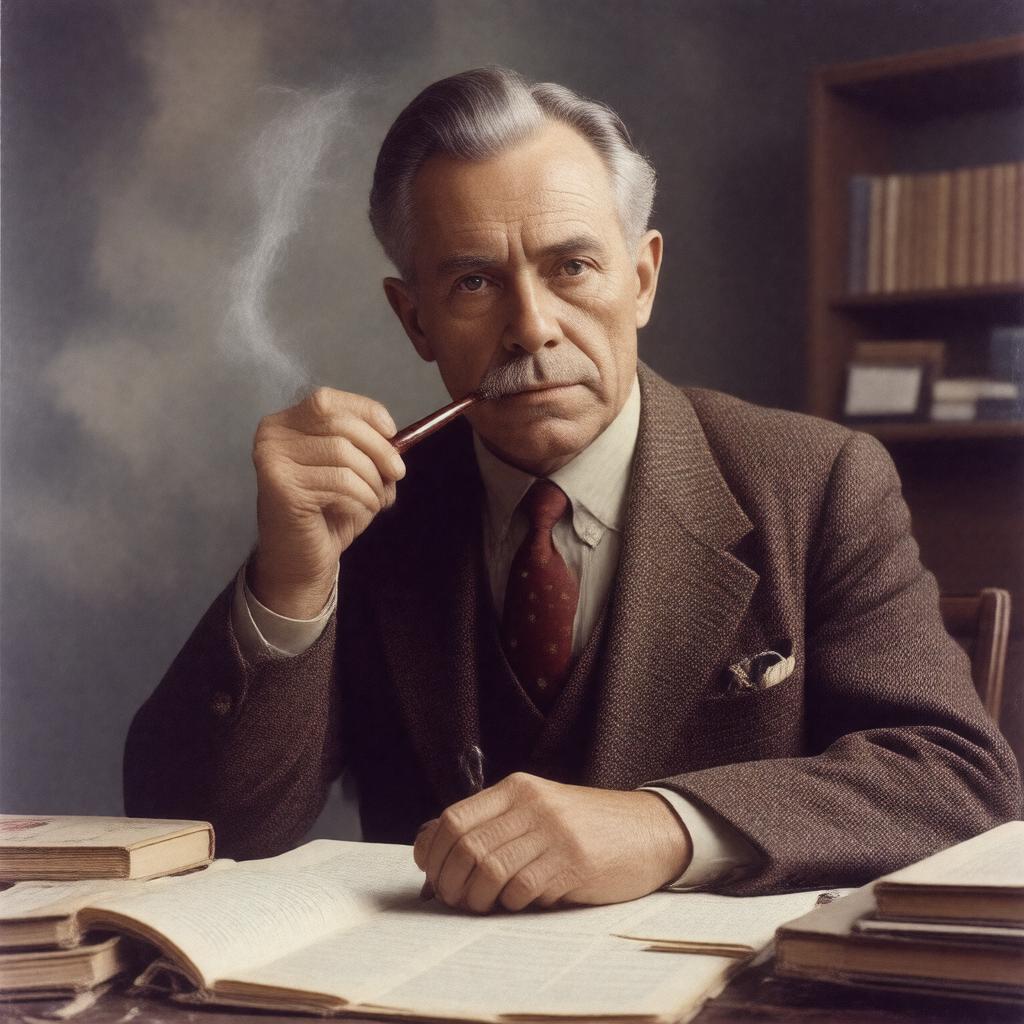 Click to view larger image AI-created image of Harold L. Humes