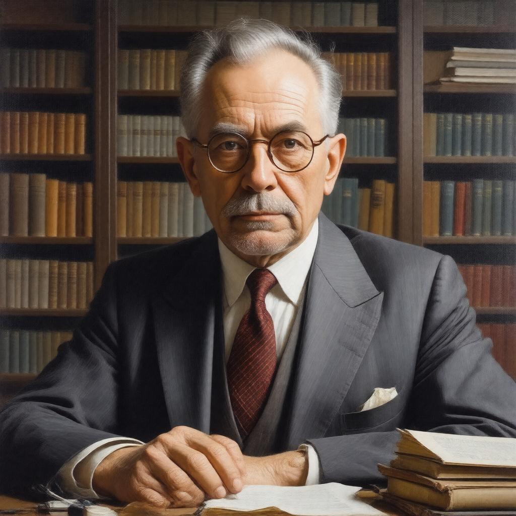 AI-created image of Harold Laski