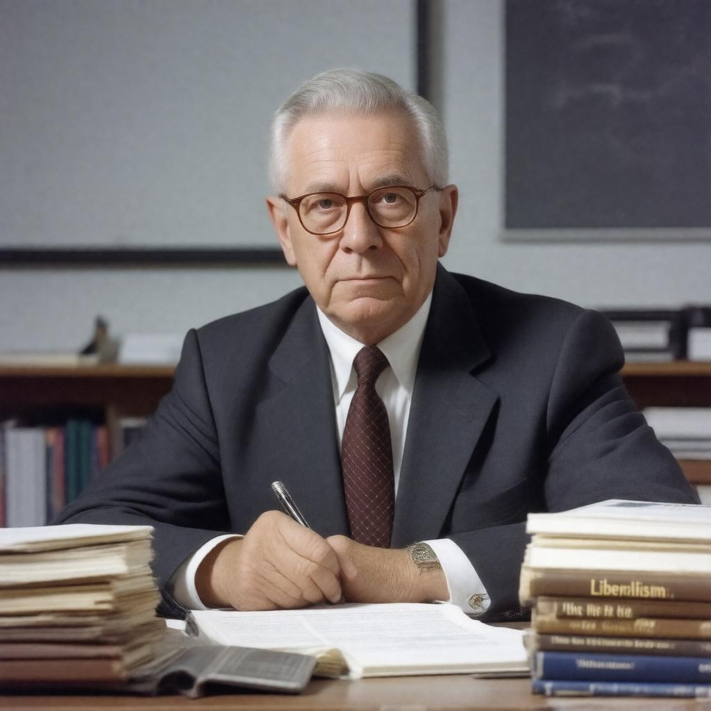 AI-created image of Harold Meyerson