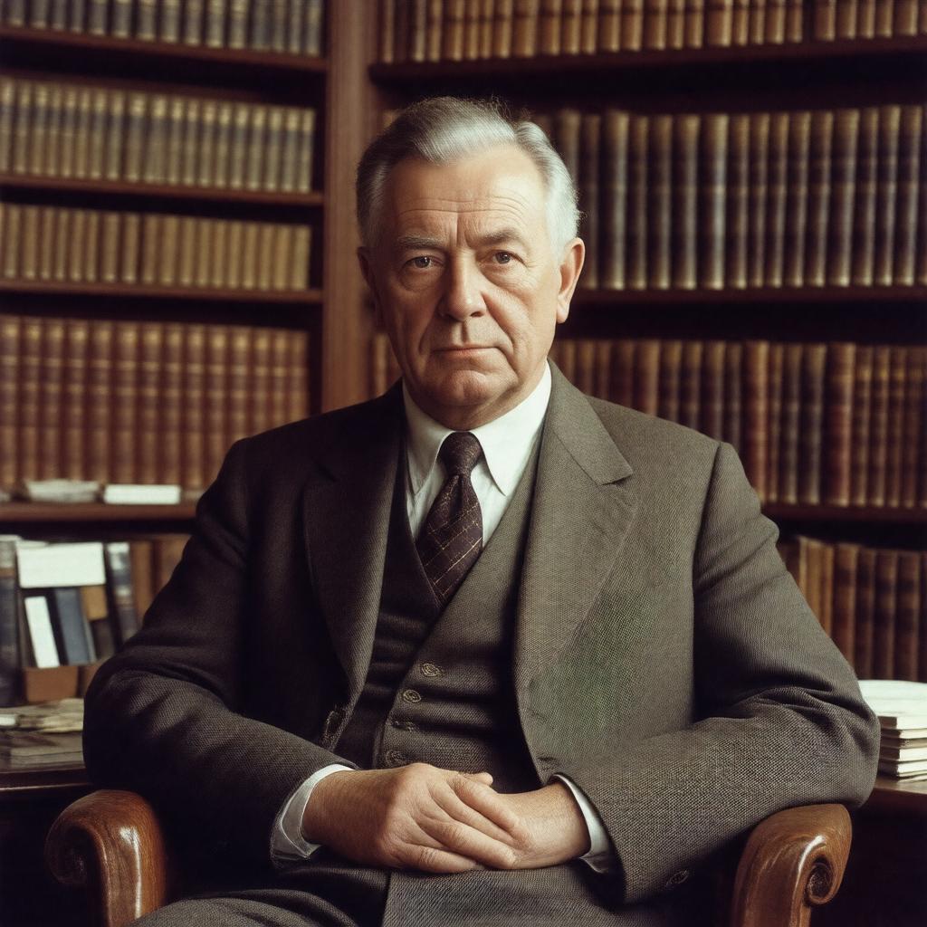 AI-created image of Harold Nicolson