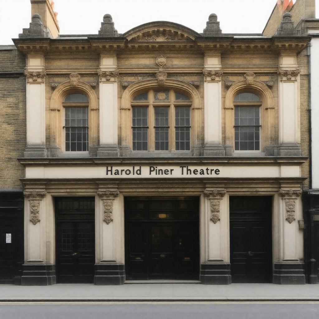 AI-created image of Harold Pinter Theatre