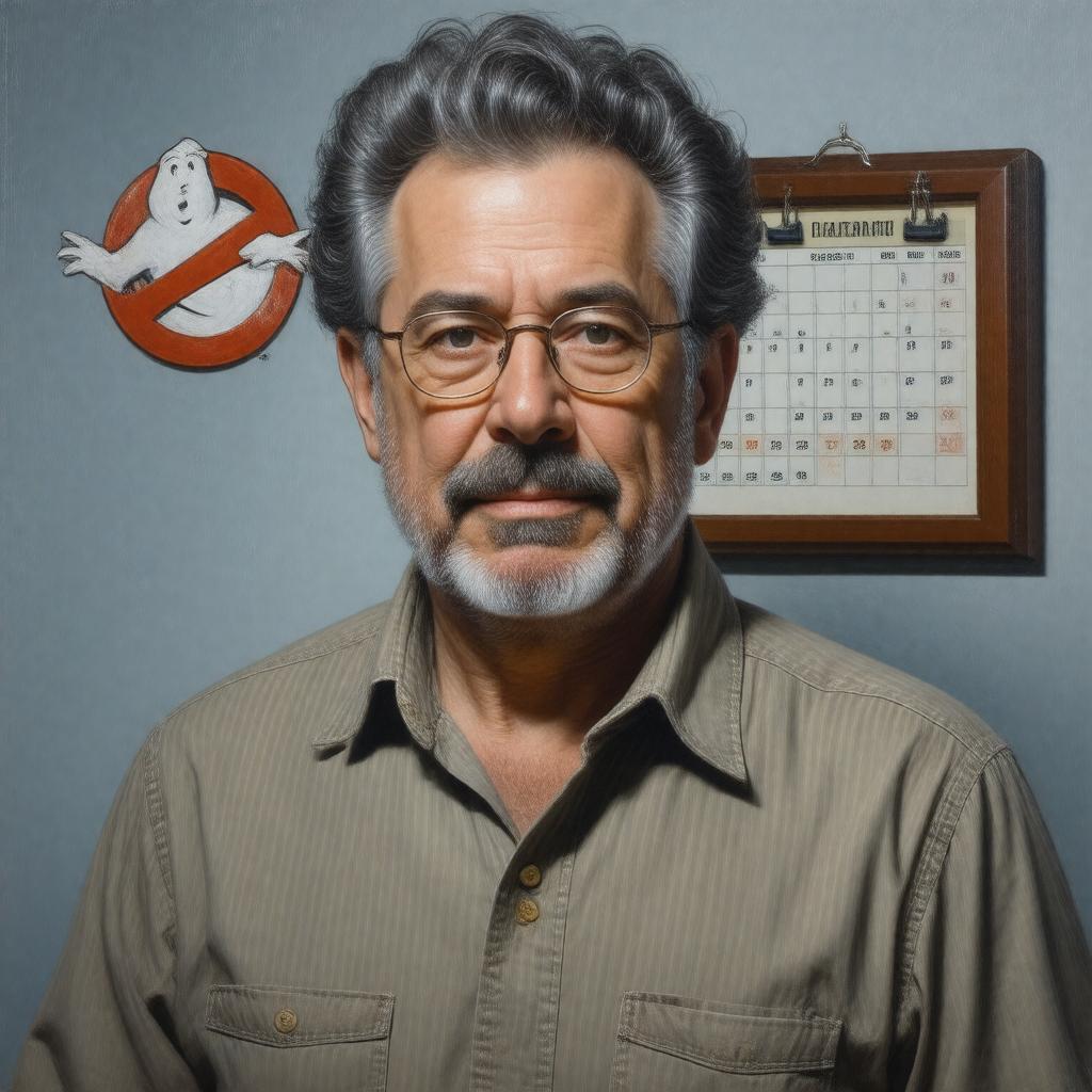 AI-created image of Harold Ramis