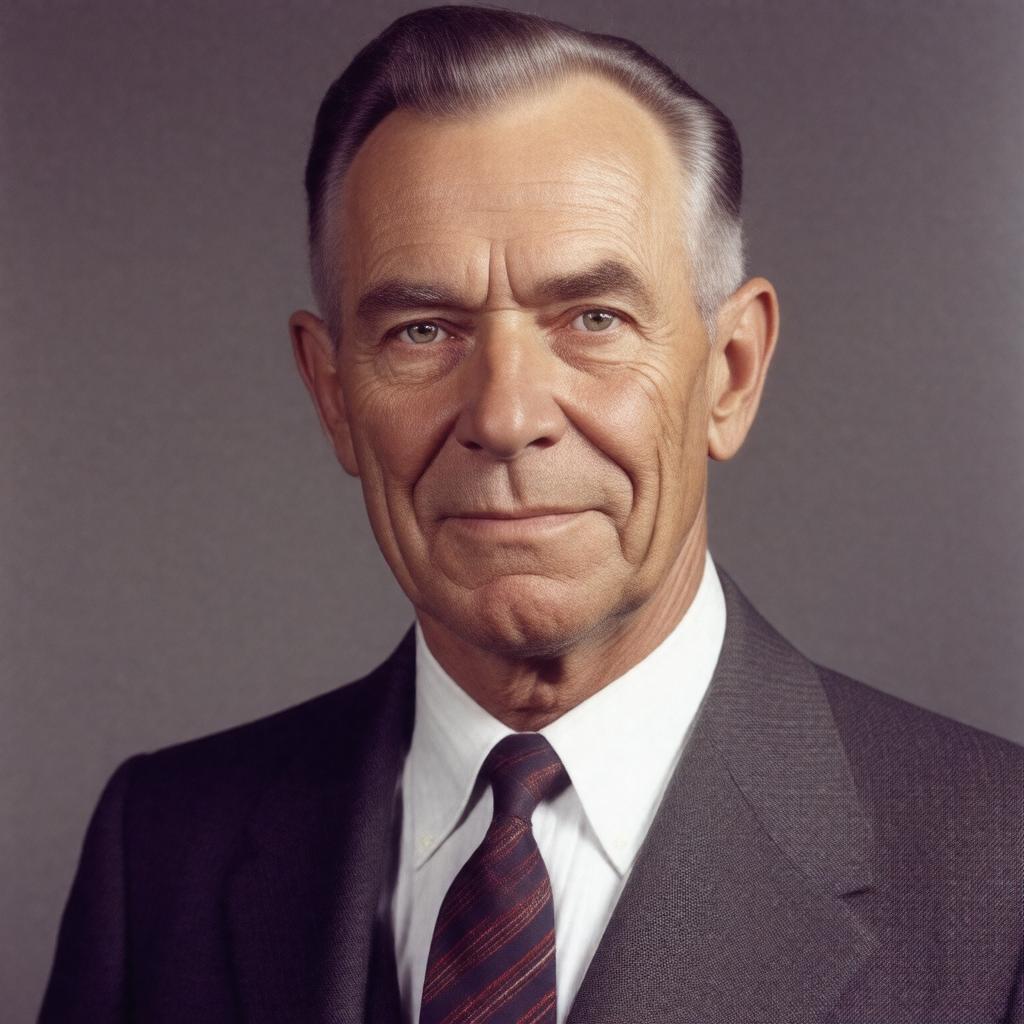 AI-created image of Harold Rosson