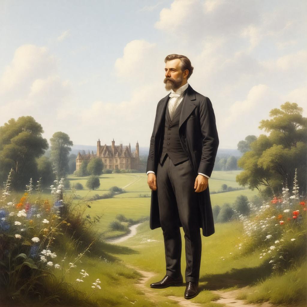 Click to view larger image AI-created image of Harold Transome