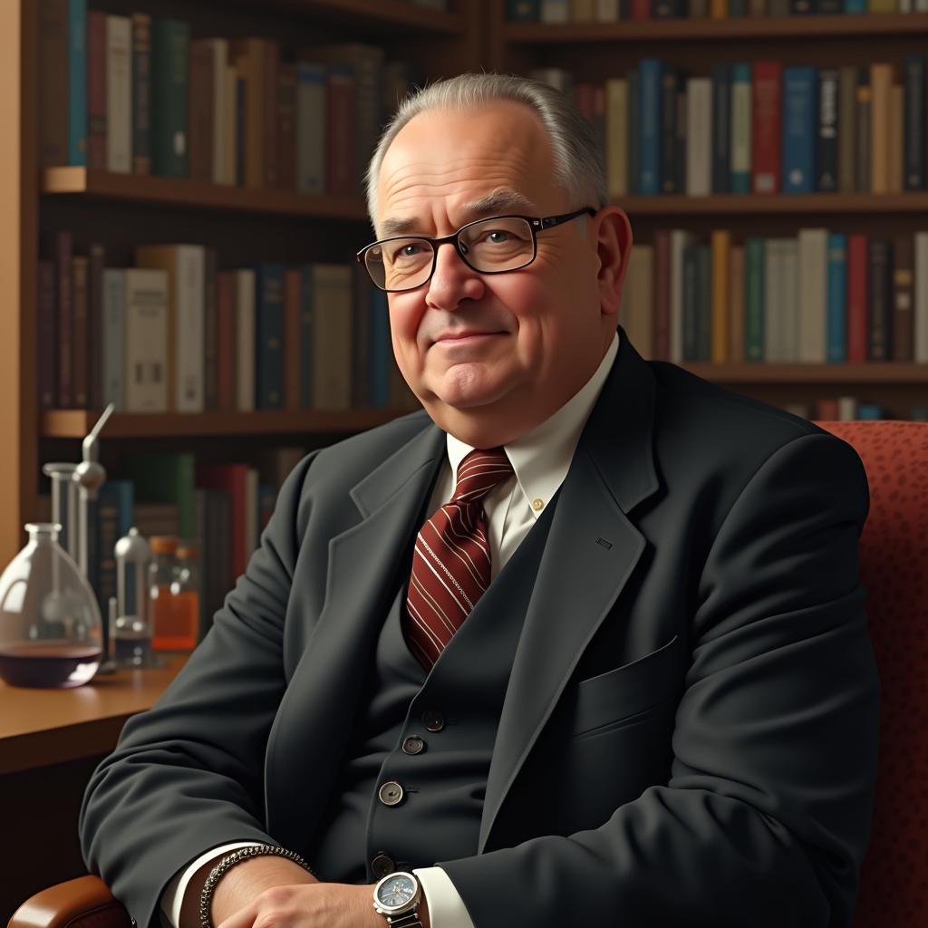 AI-created image of Harold Urey