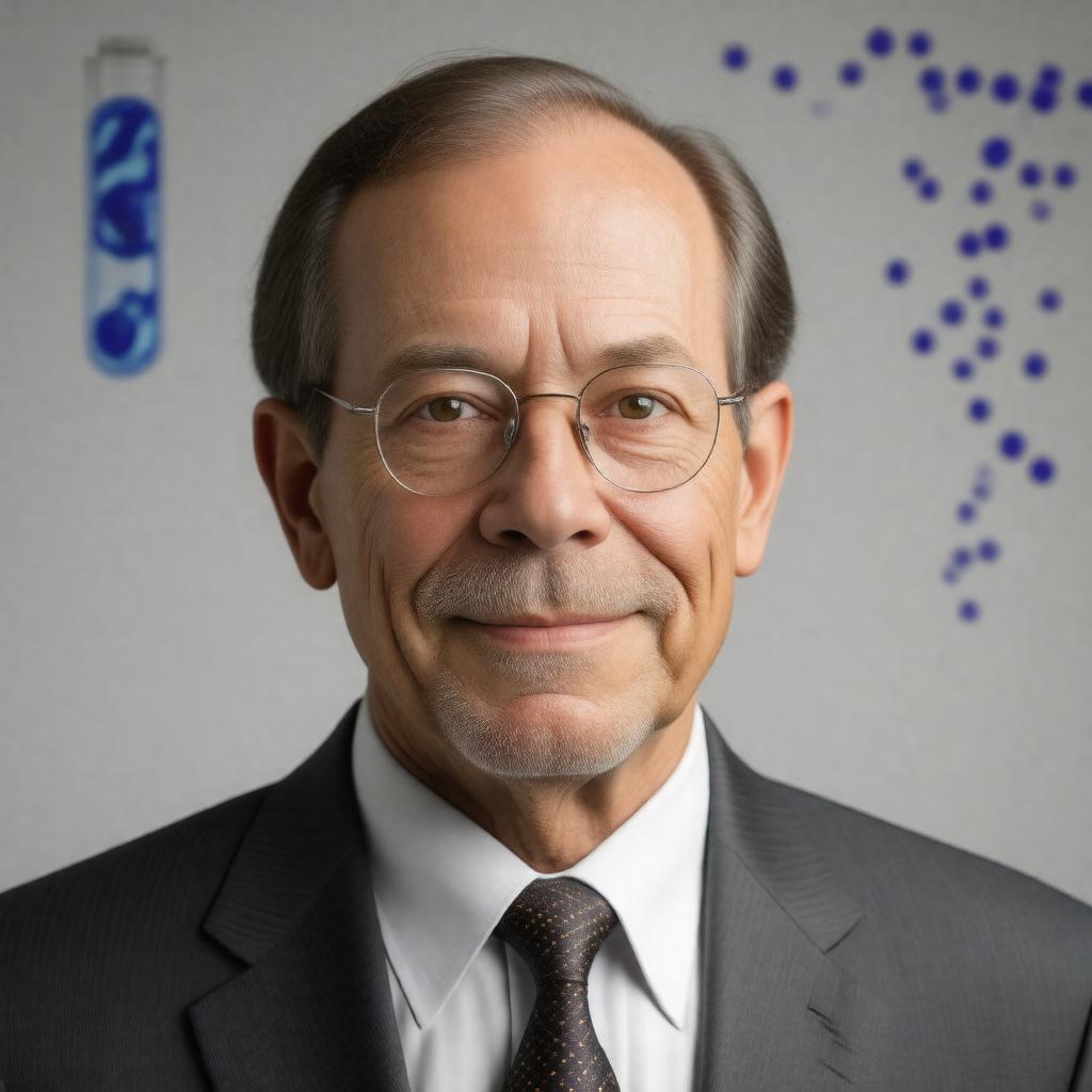 AI-created image of Harold Varmus