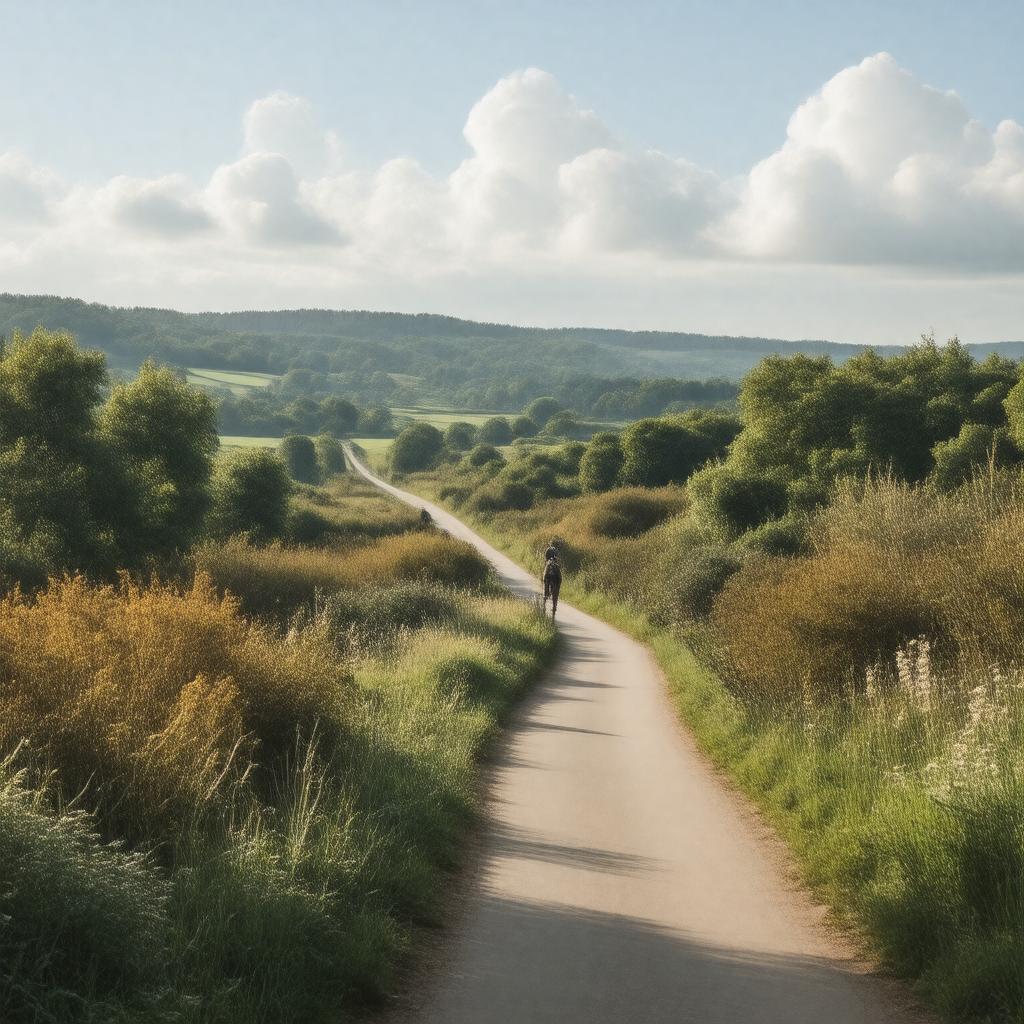 AI-created image of Harpenden, England