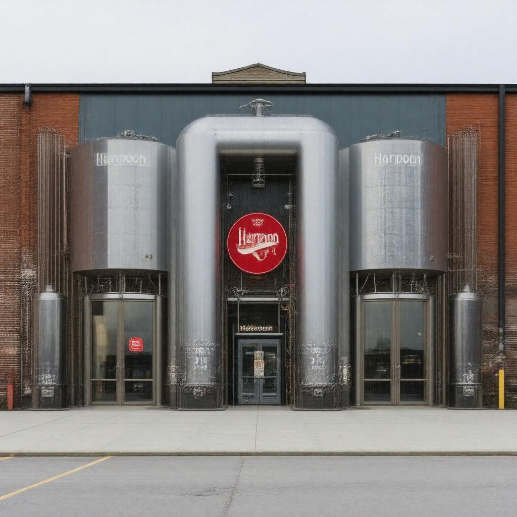 AI-created image of Harpoon Brewery