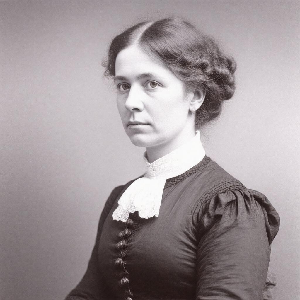 AI-created image of Harriet Brackett Spence Lowell