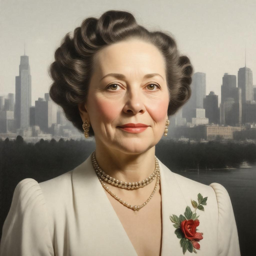 Click to view larger image AI-created image of Harriet Curran Kelly