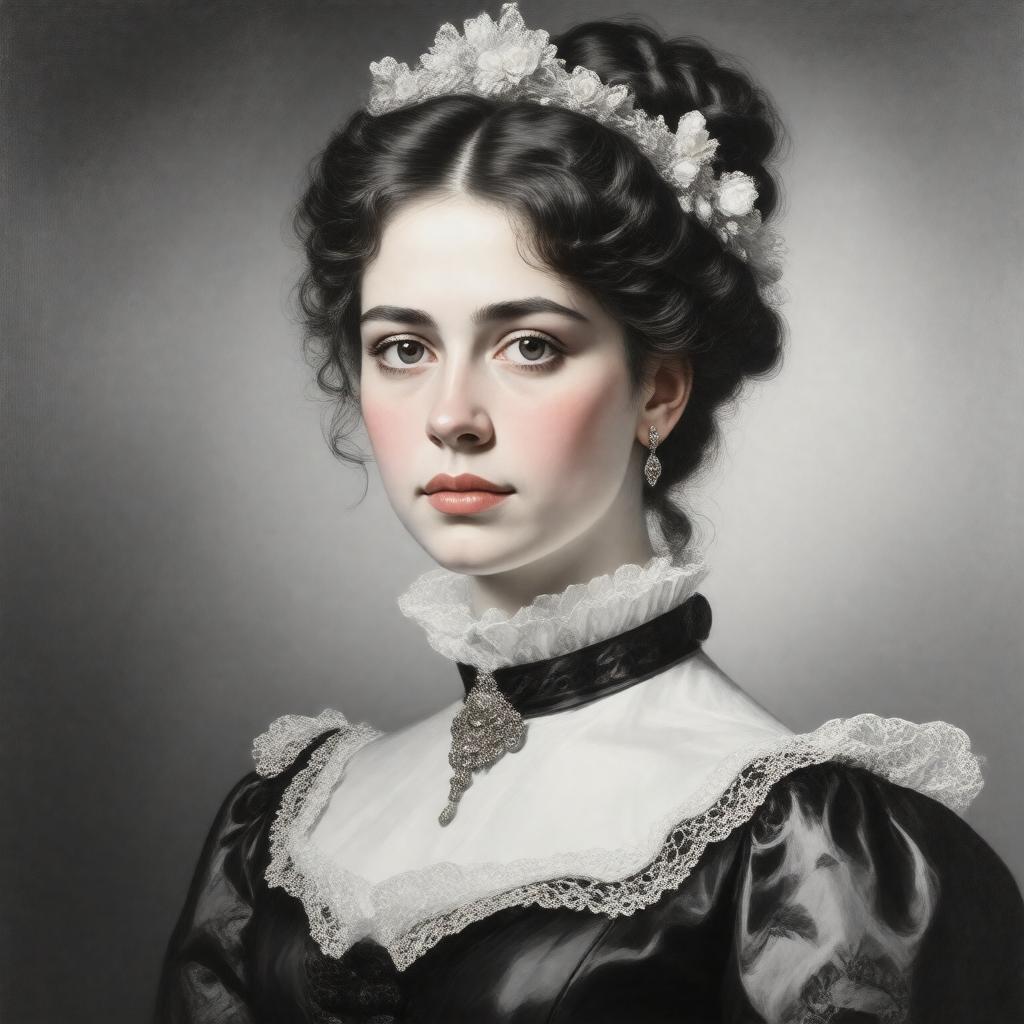 AI-created image of Harriet Elizabeth Newman