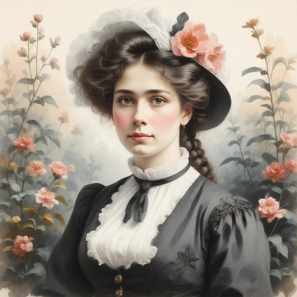 AI-created image of Harriet Geddes