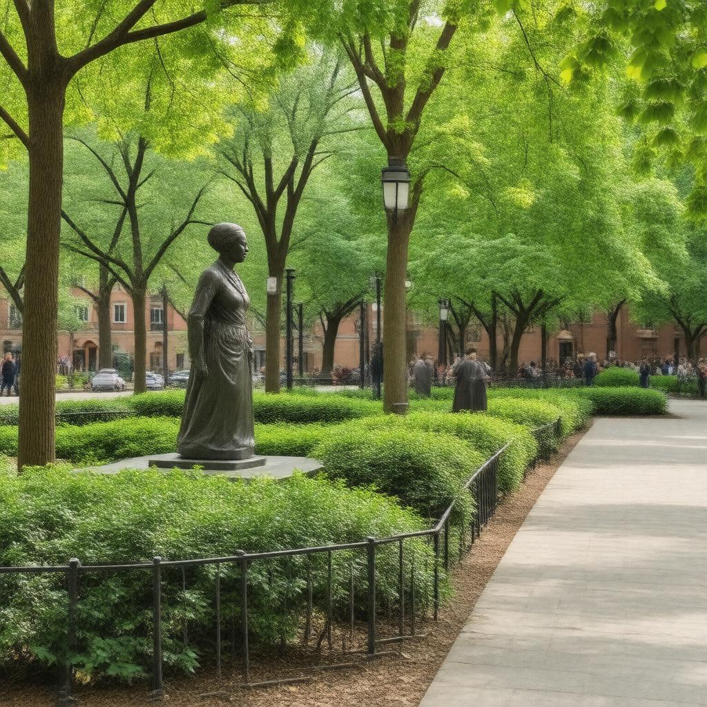 AI-created image of Harriet Tubman Park