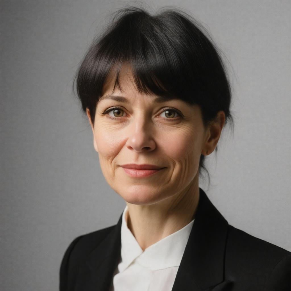 AI-created image of Harriet Walter