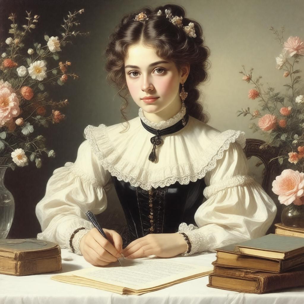 AI-created image of Harriet Westbrook