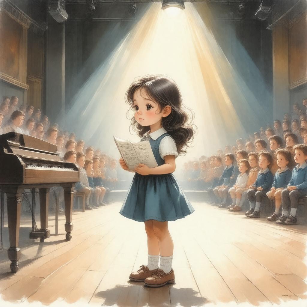 AI-created image of Harriet's Recital