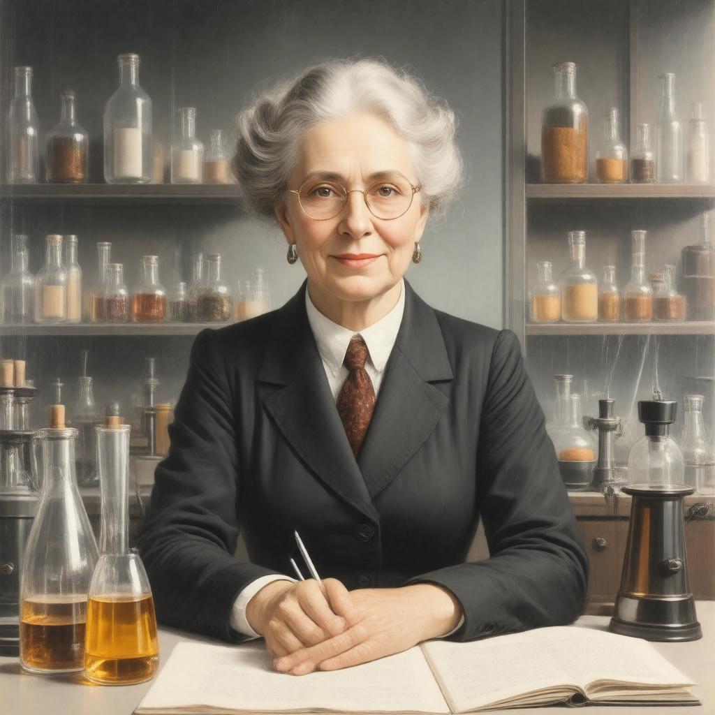 AI-created image of Harriette Chick