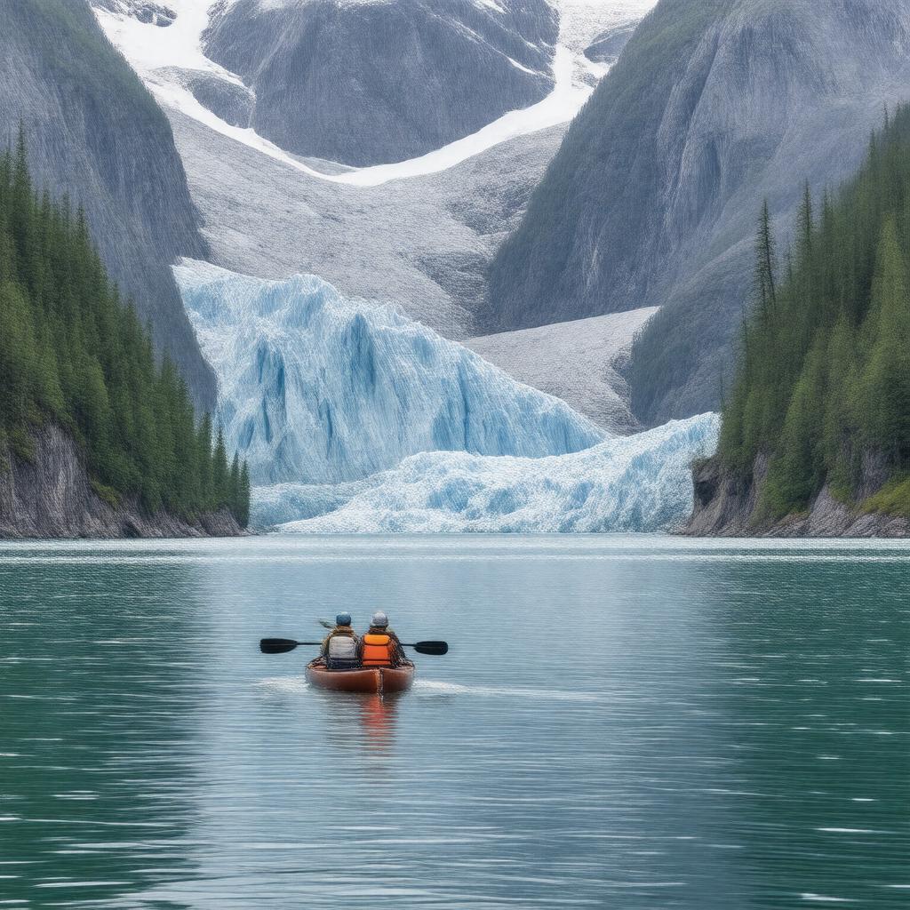 AI-created image of Harriman Fjord